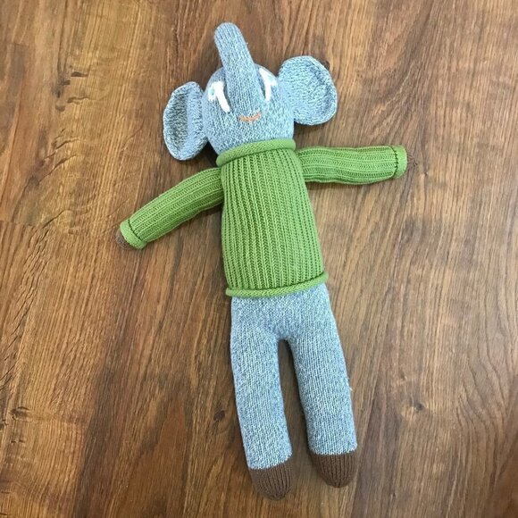 Bla bla knit elephant doll 18” - Picture 3 of 7